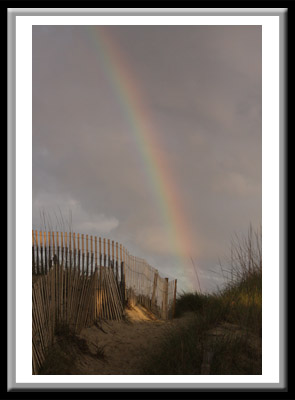 Rainbow at Frisco Outer Banks North Carolina